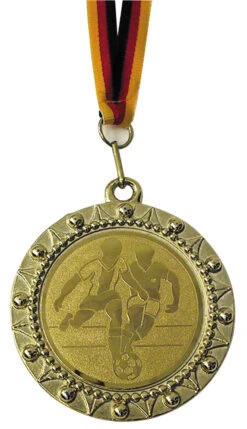 Turnier Medaille »STANDARD-RELIEF«, 4 Alternative Bänderfarben